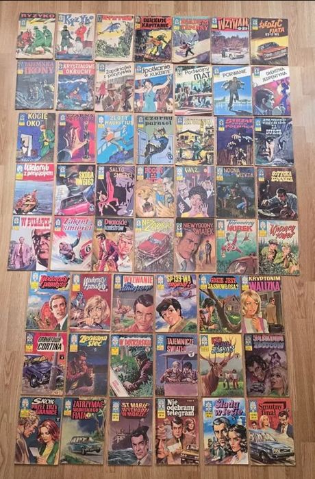 53 x KAPITAN ŻBIK. Komplet. Bdb