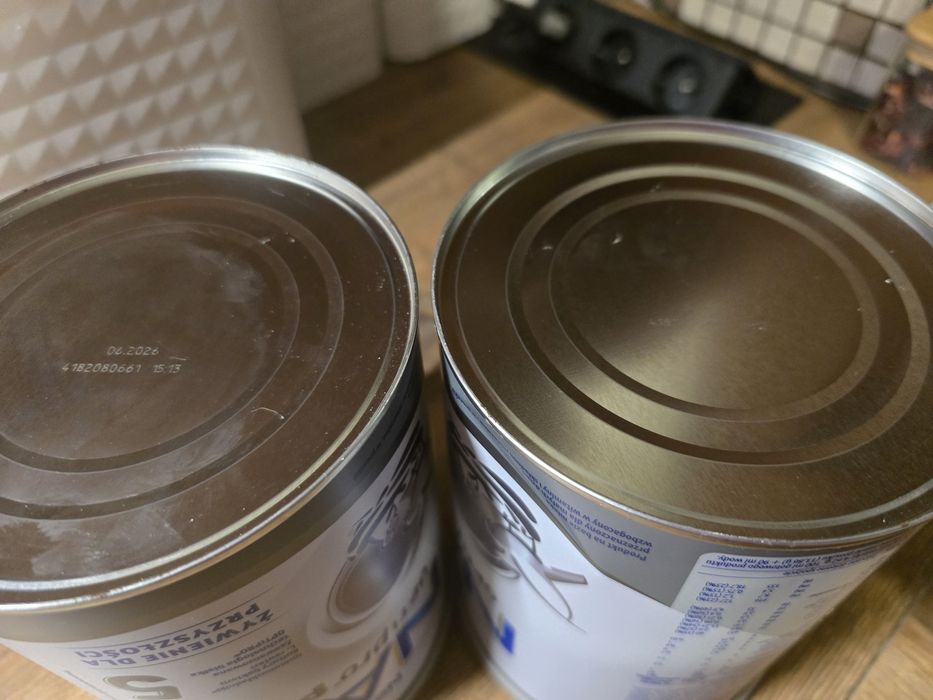 Mleko dla dziecka nan opti proszę plus 5 2 puszki