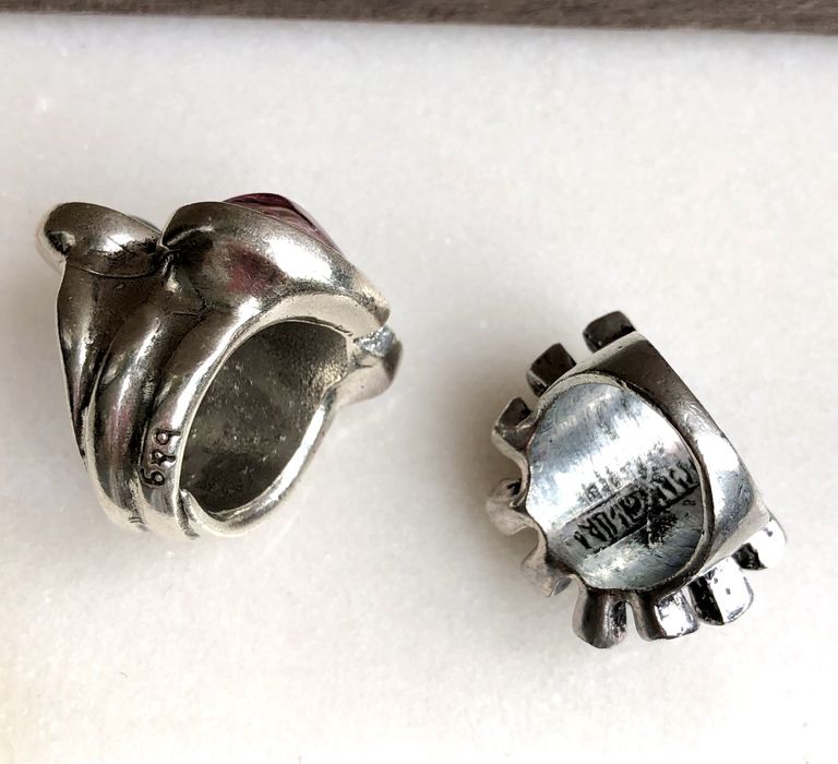 Aneis novos de marcas pedra dura e b&g (16mm)