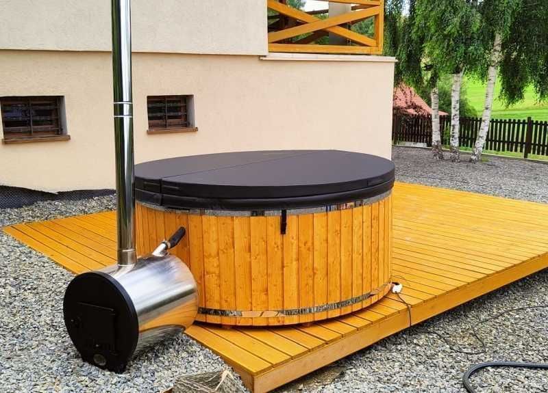 Balie ogrodowe z piecem zewnętrznym. Balia ogrodowa, ruska bania Tanio