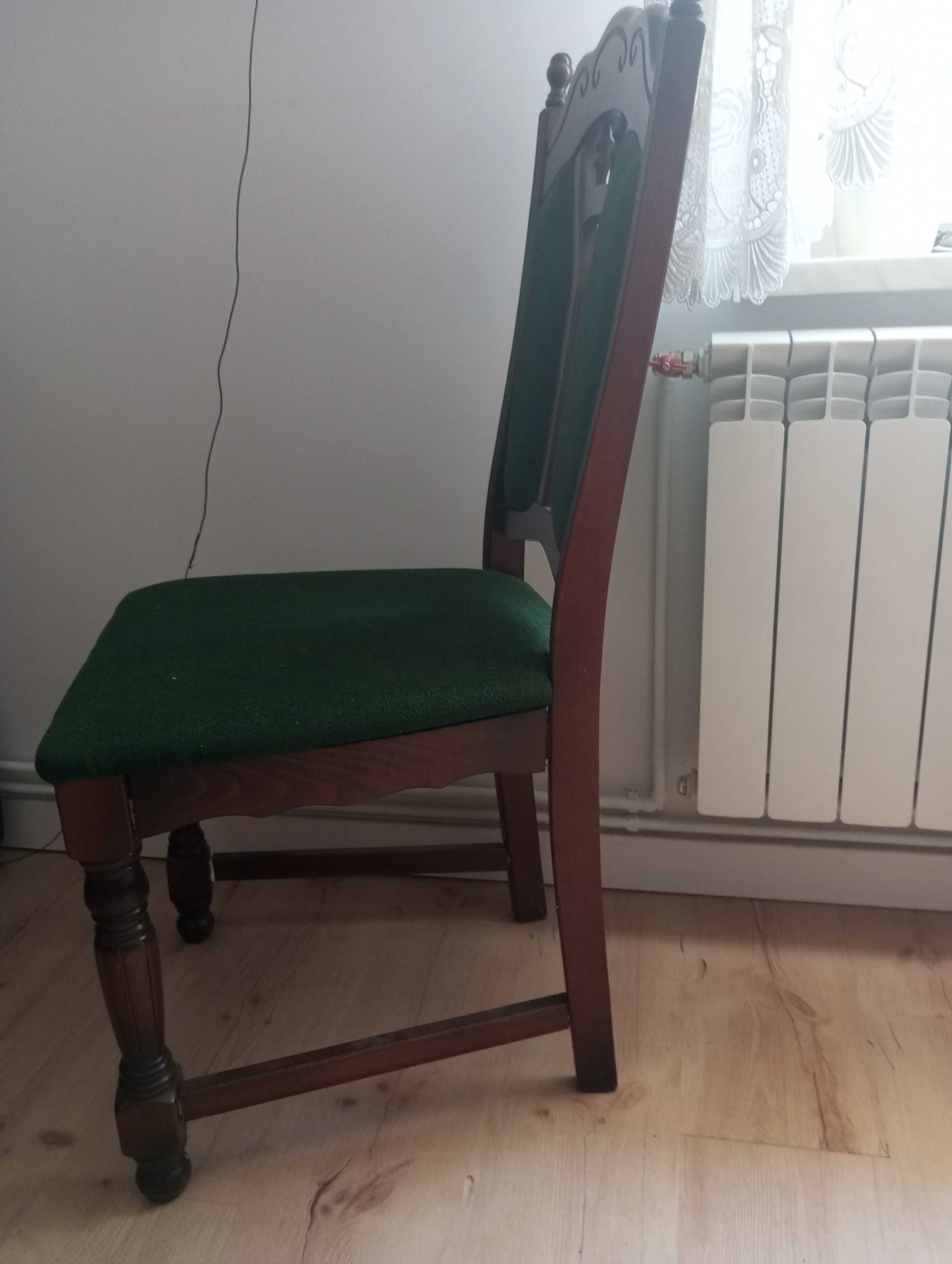 Krzesło retro zielone