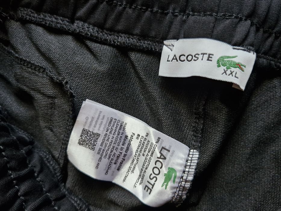 Zestaw męski bawełna spodenki krotkie tshirt lacoste krokodyl 2xl xl