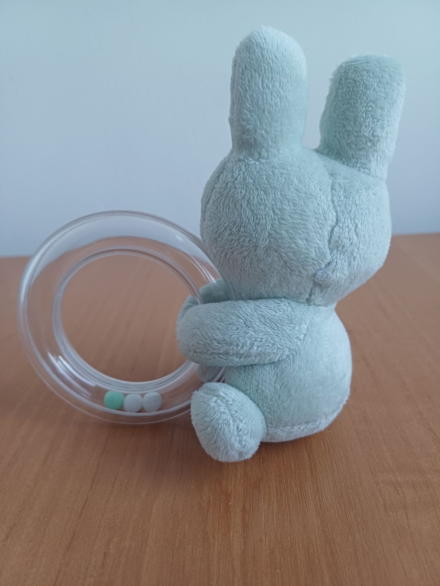 Мягкая игрушка погремушка Кролик Nijntie miffy  оригинал 13 см