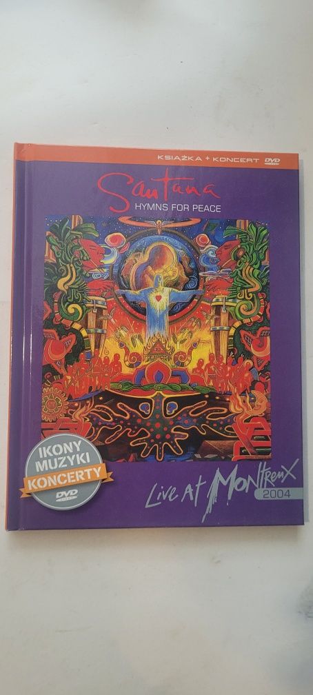 Koncert Santana - Hymns For Peace płyta DVD+Książka