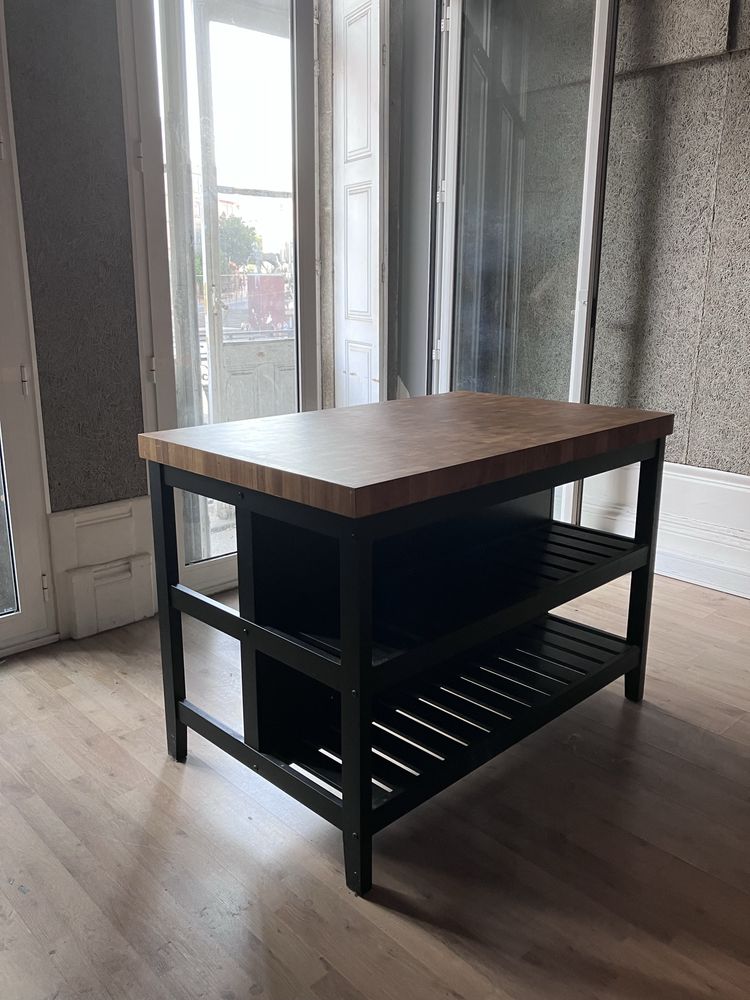 Ilha de cozinha IKEA Vadholma