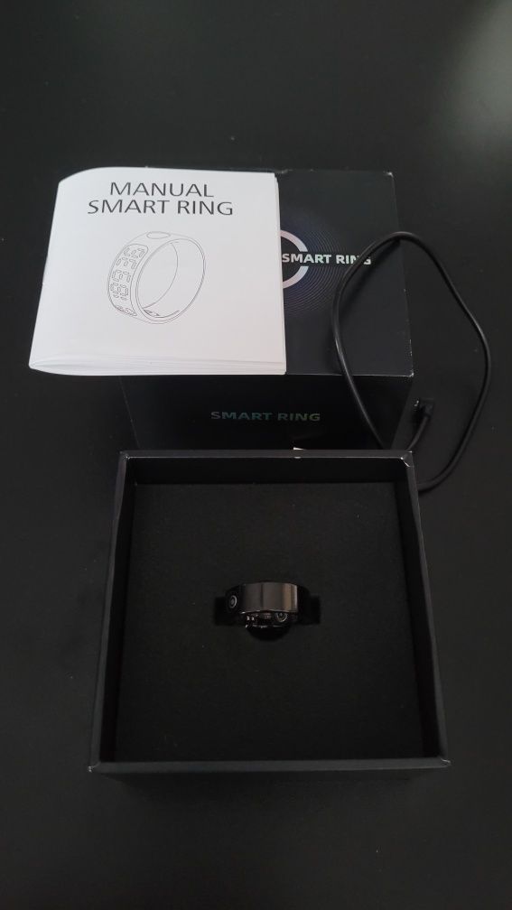 Smart ring inteligentny pierścień z wyświetlaczem  rozmiar #8