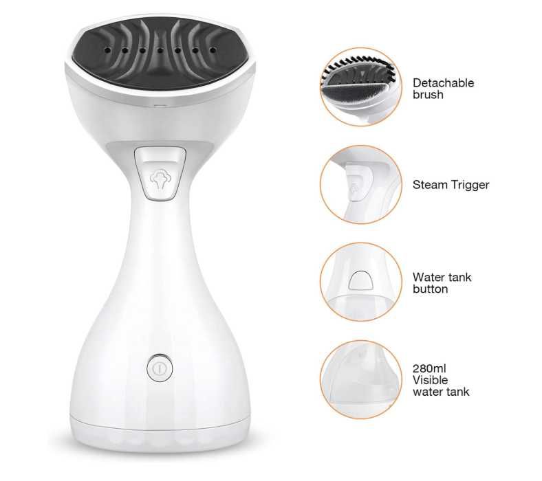 HOMEASY Prasownica Parowa 1500 W – szybkie i skuteczne prasowanie
