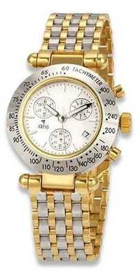 14k (585) Złoty męski zegarek 125g NIEPOWTARZALNY!!! mw068 W