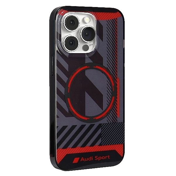Etui Audi IML Sport MagSafe Case na iPhone 13 Pro / 13/6.1" - czarne