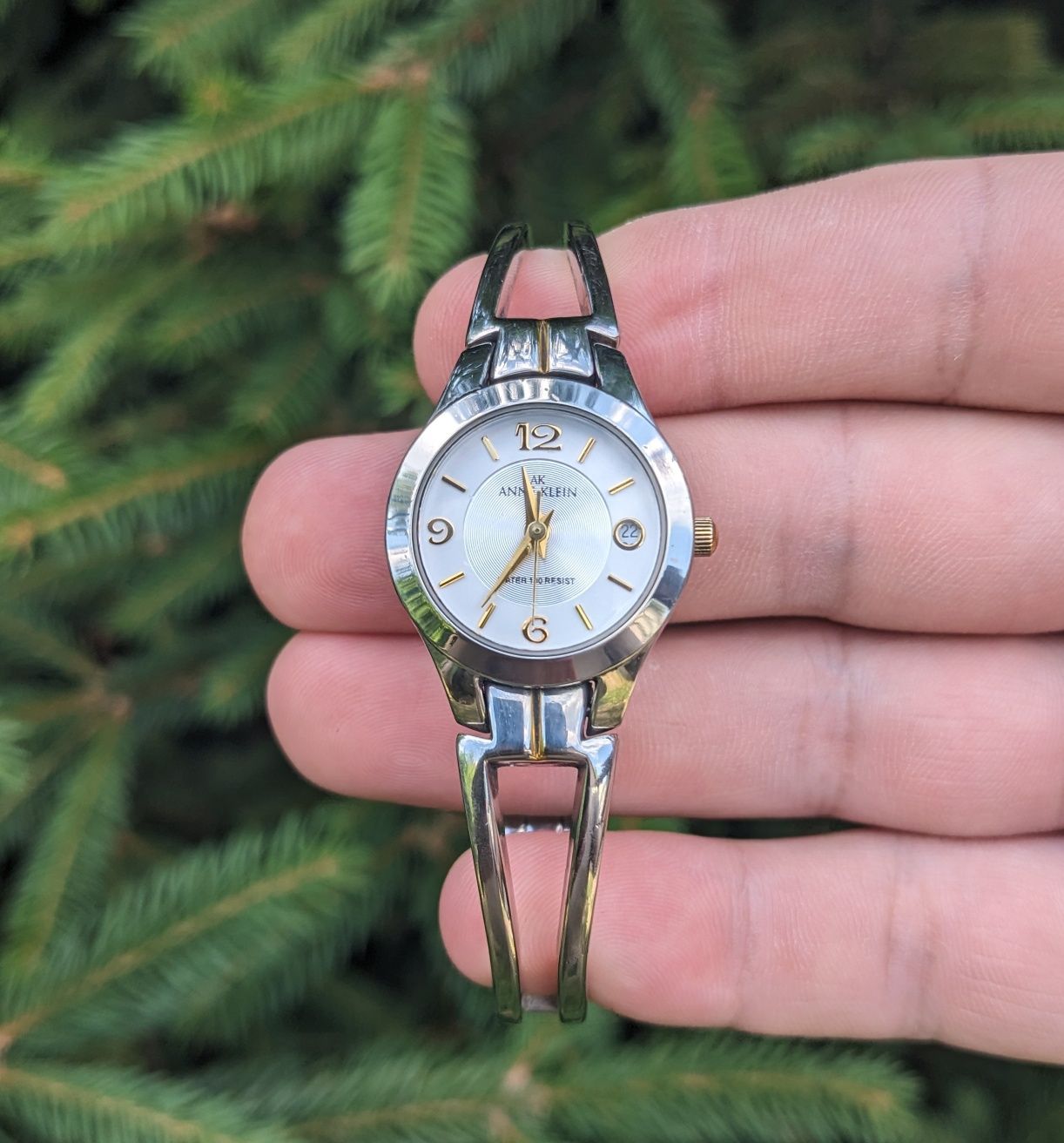 Годинник Anne Klein  вінтажний жіночий з датою
