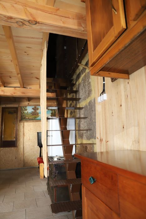 Casa reconstruida na serra da estrela
