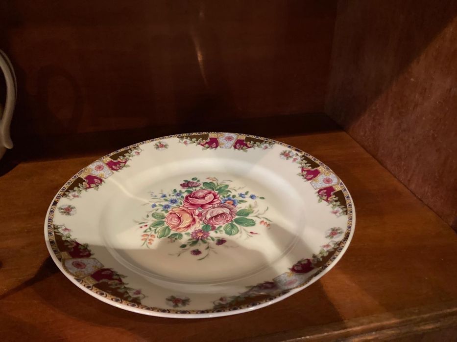 Prato de porcelana Limoges