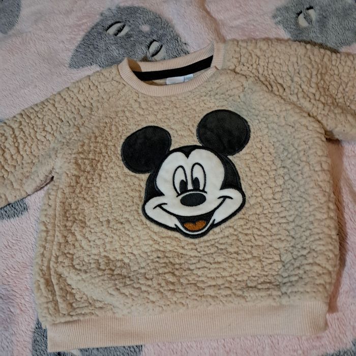 Beżowa bluza Mickey