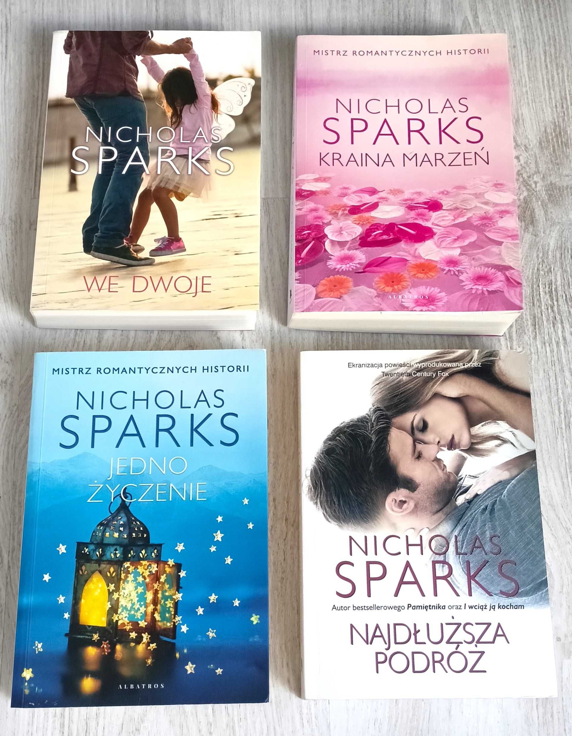 4 Sparks Jedno życzenie + Kraina marzeń + We dwoje + Najdłuższa podróż