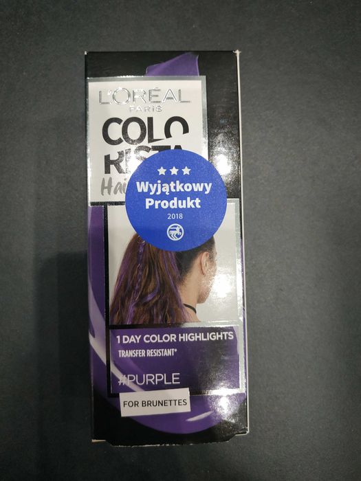 L’Oreal zmywalna farba do włosów Colorista Washout fioletowy pu