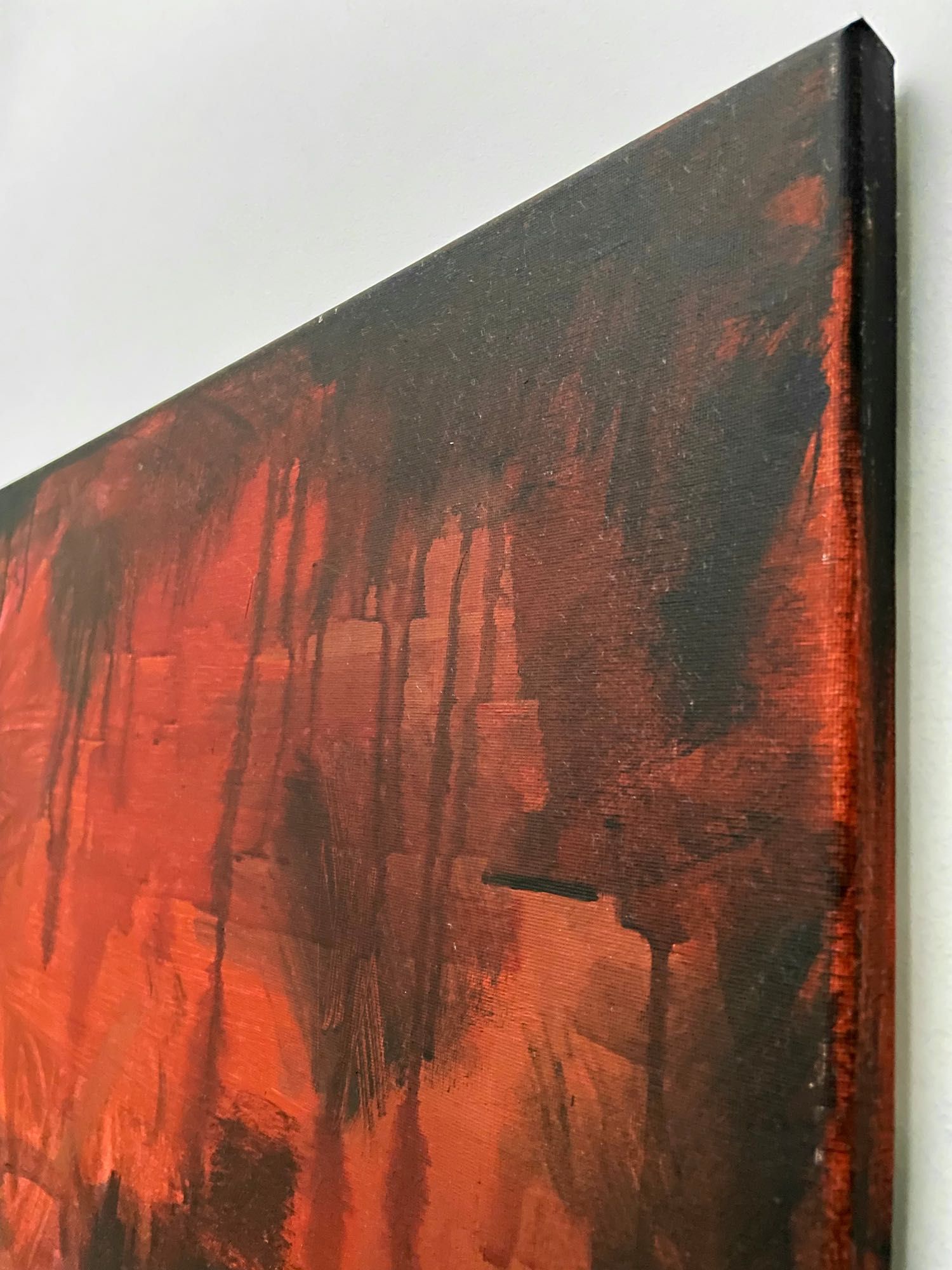 obraz ręcznie malowany na płótnie, z fakturą 3D 80x100 cm