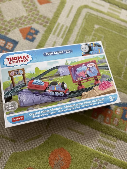 FISHER-Price Tomek i Przyjaciele Zestaw Tomek w kopalni kryształów