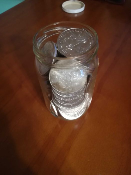 Conjunto moedas antigas (LER DESCRIÇÃO)