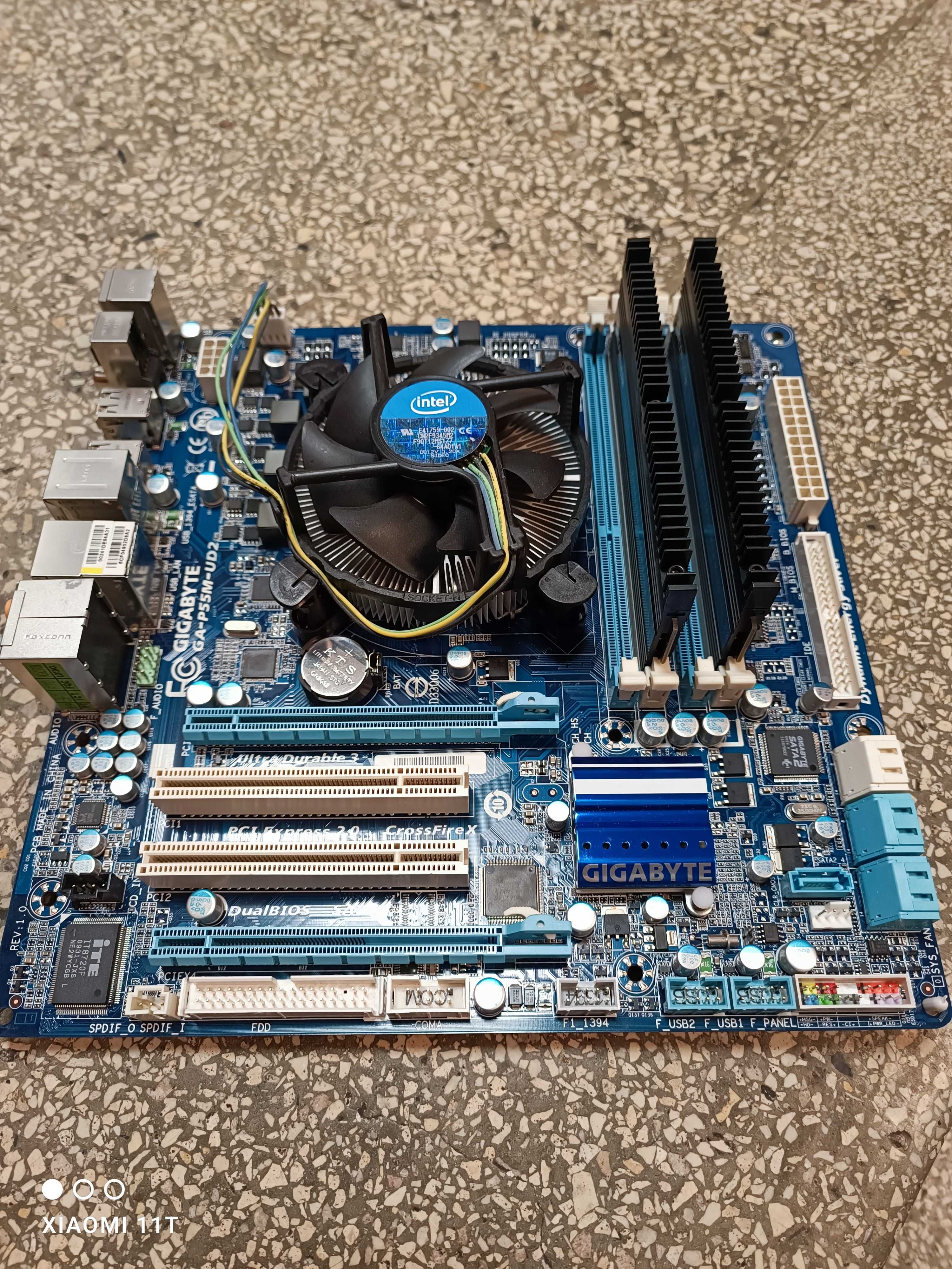 Płyta główna Gigabyte i5 chłodzenie , DDR3 Corsair