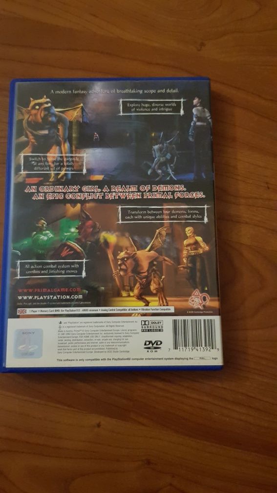 Jogo Primal Playstation2