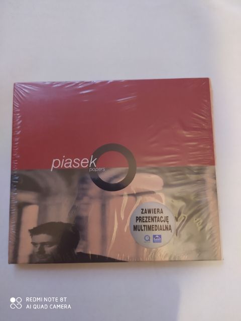 Płyta CD Andrzej Piaseczny Piasek - Popers, nowa w folii