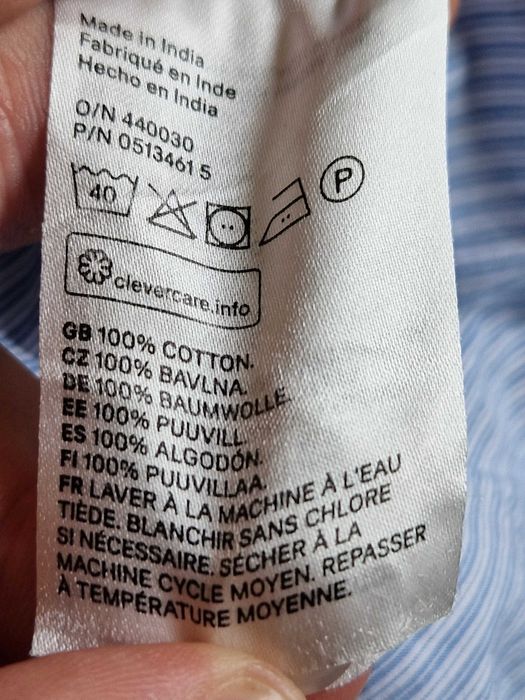 Koszula męska z krótkim rękawem | H&M | Rozmiar L