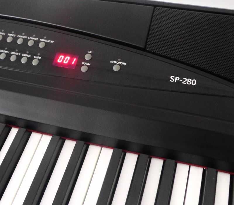 Korg SP-280 Pianino Cyfrowe + nogi + zasilacz + karton