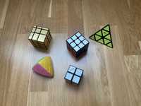 Кубики рубика , пирамидки