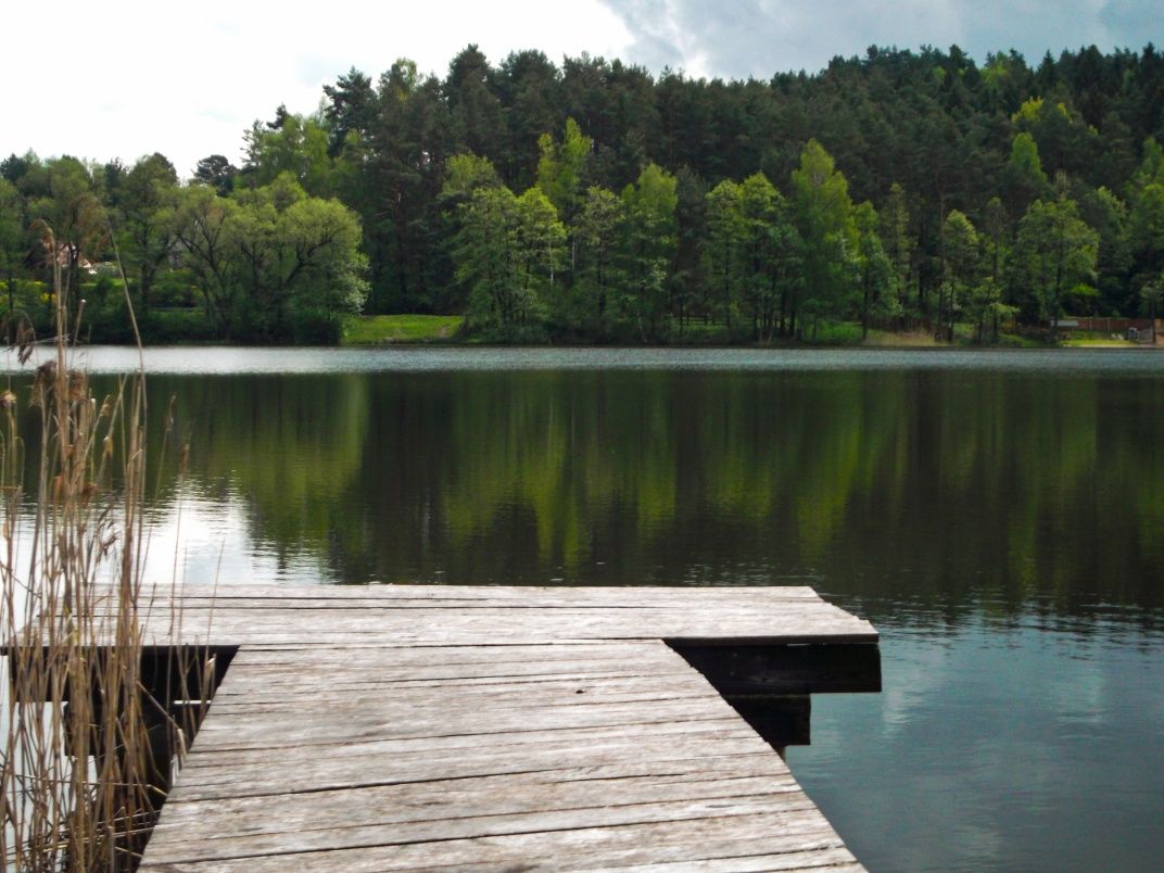 Domek z własną linią brzegową jeziora Mazury Domki letniskowe Noclegi