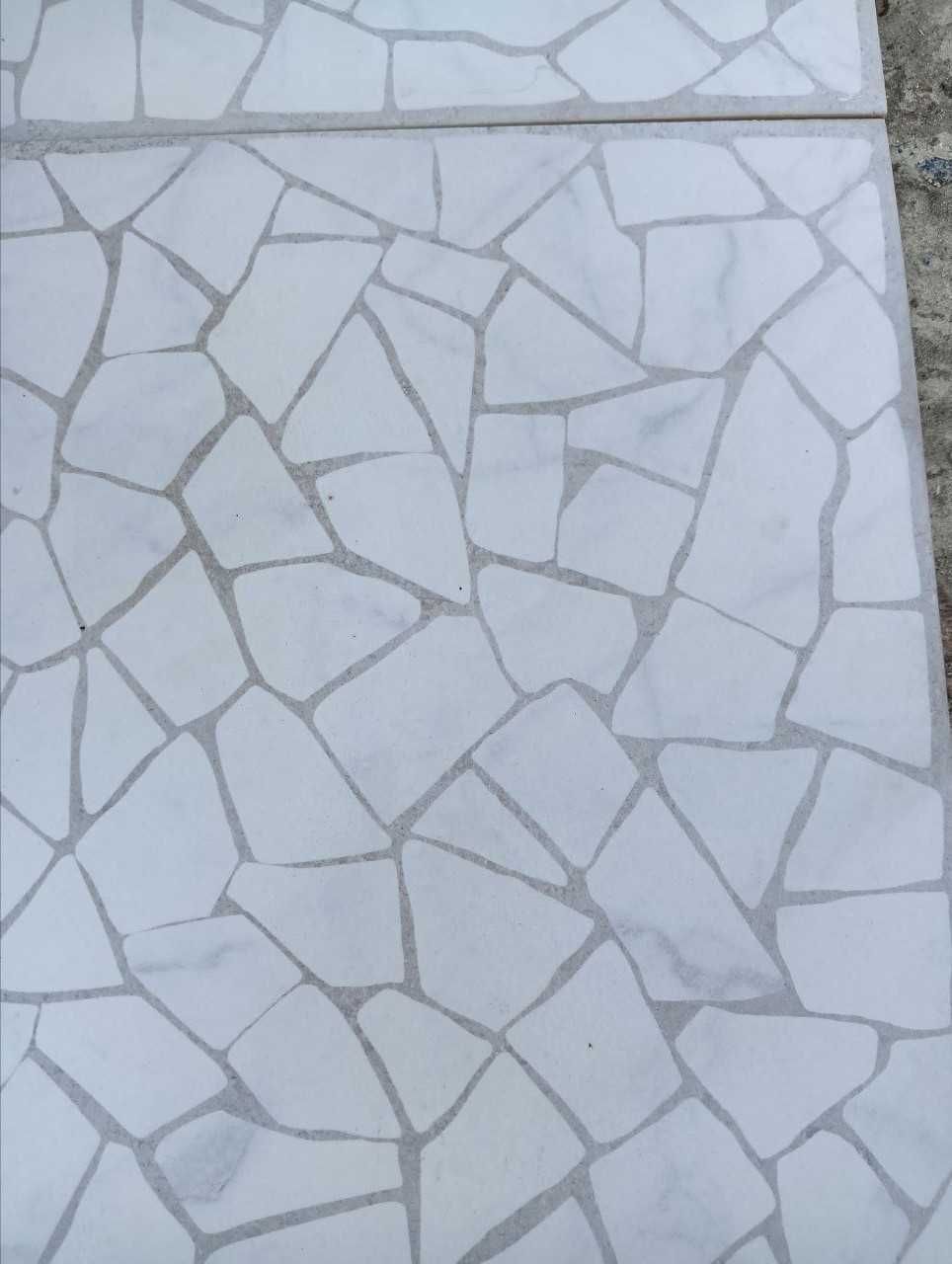 Матовая Белая плитка на Пол Mosaic 30x30 см