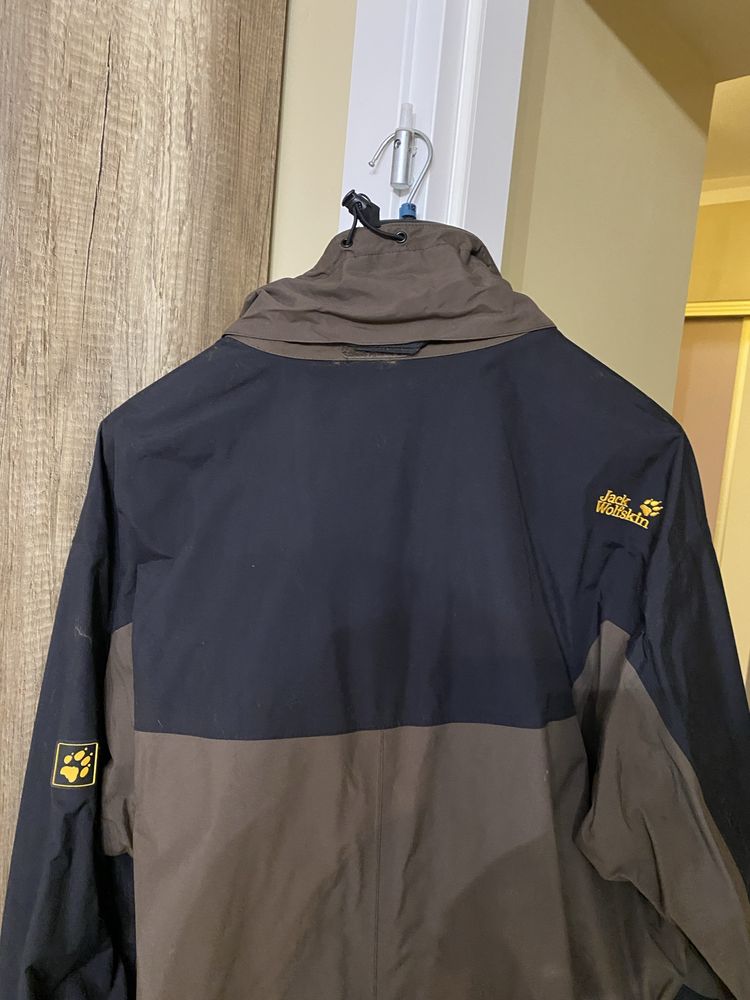 Jack Wolfskin kurtka męska XXL termoaktywna brązowoczarna oryginał