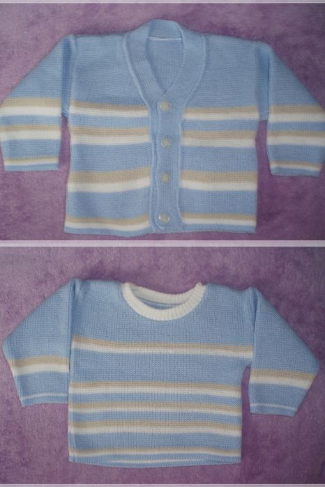 Sweterek 62 roz. 3 m. 2 sztuki.