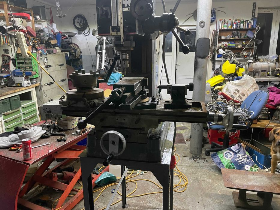 frezarka plus narzędzia