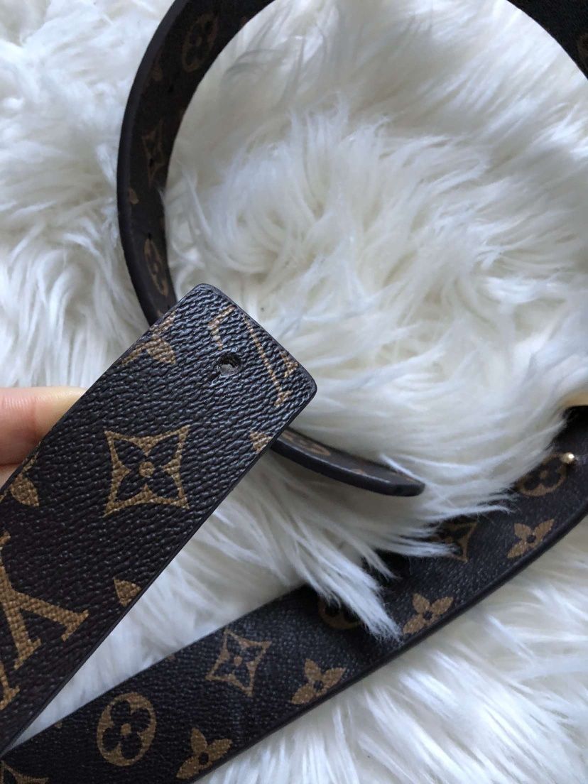 Pasek louisvuitton z klamrą