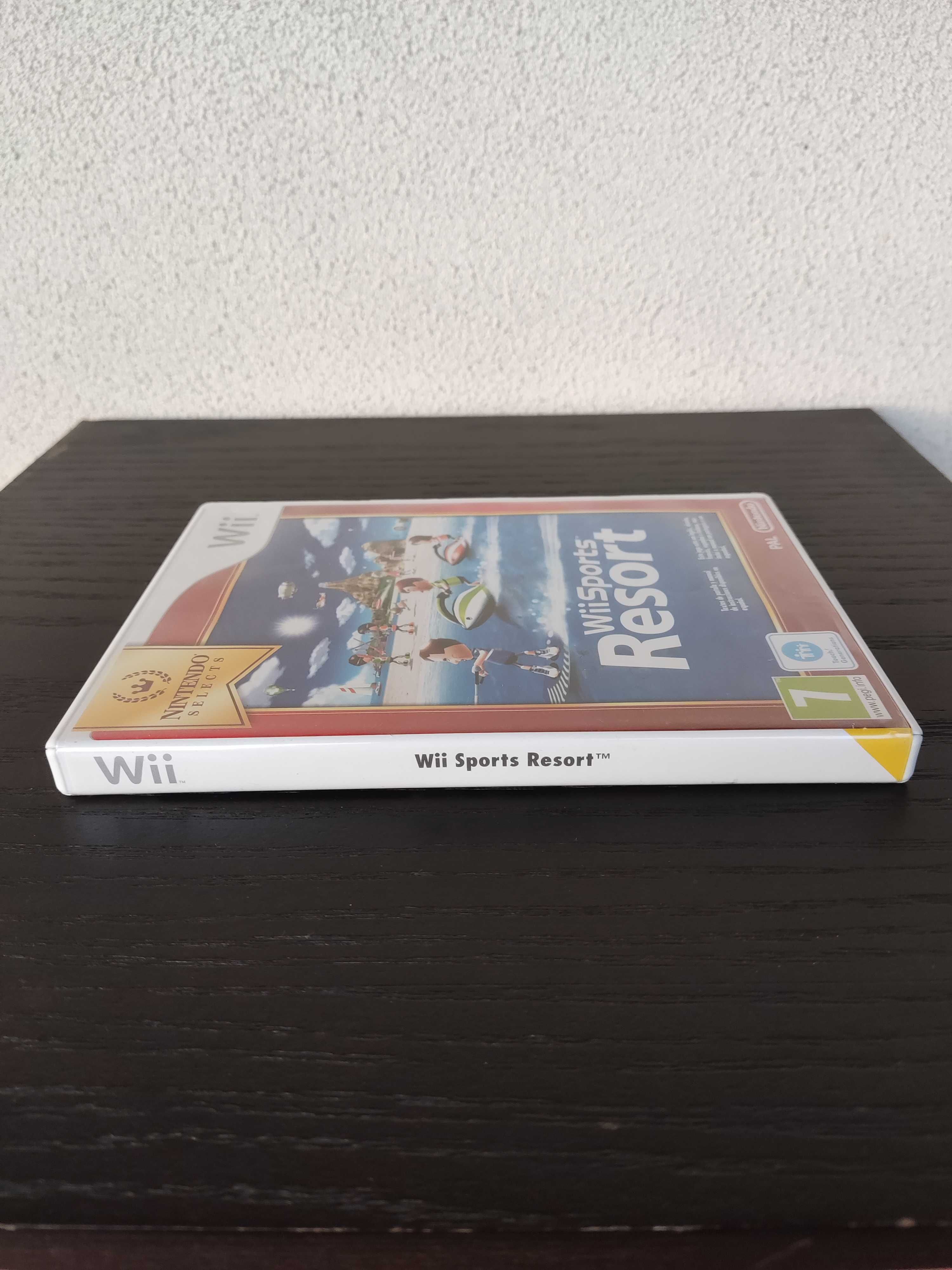 Wii Sports Resort em Muito Bom estado geral com caixa e manual [CIB]