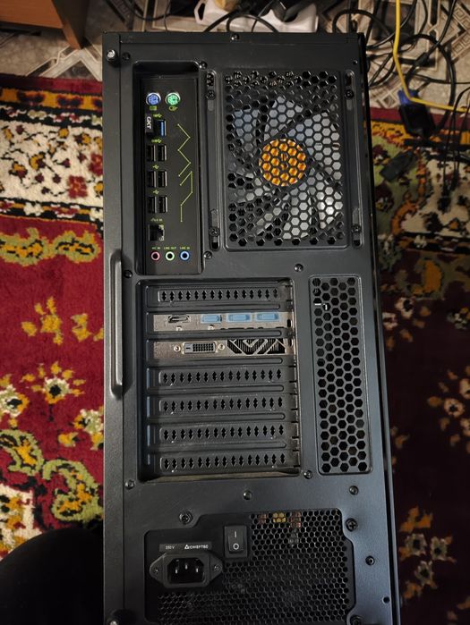 Продам ПК комплект: Xeon 2670v3, RX 580 8GB, 32GB RAM, 1TB NVMe