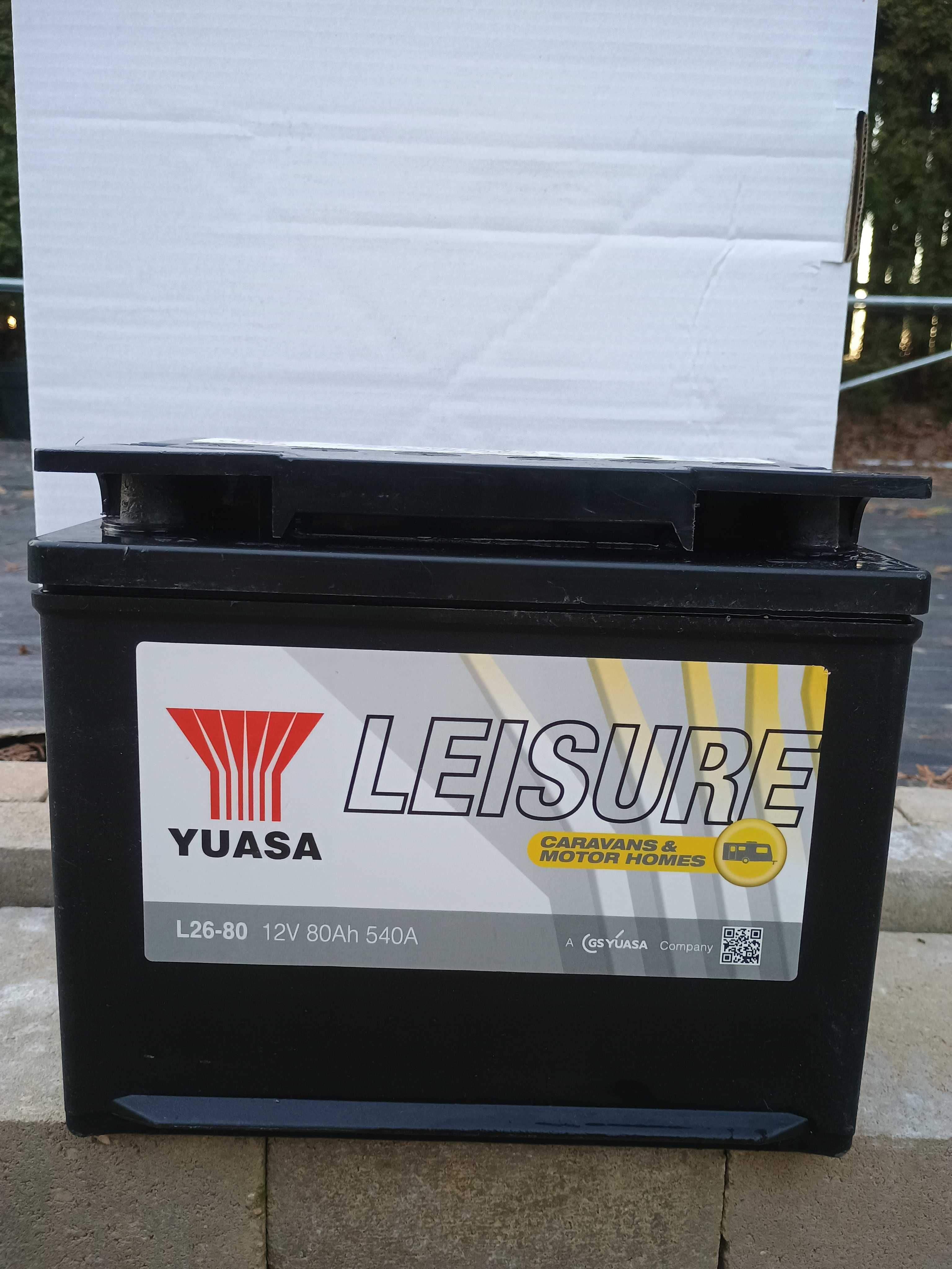 Akumulator YUASA 80Ah 540A (EN) - 12V  L+