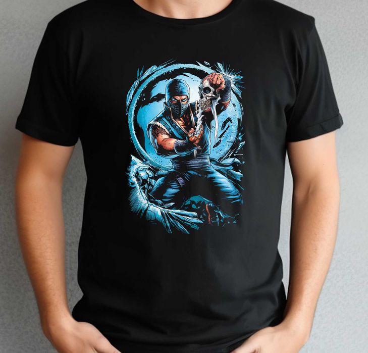 Koszulka dla gracza, gaming, gry komputerowe, koszulka sub-zero