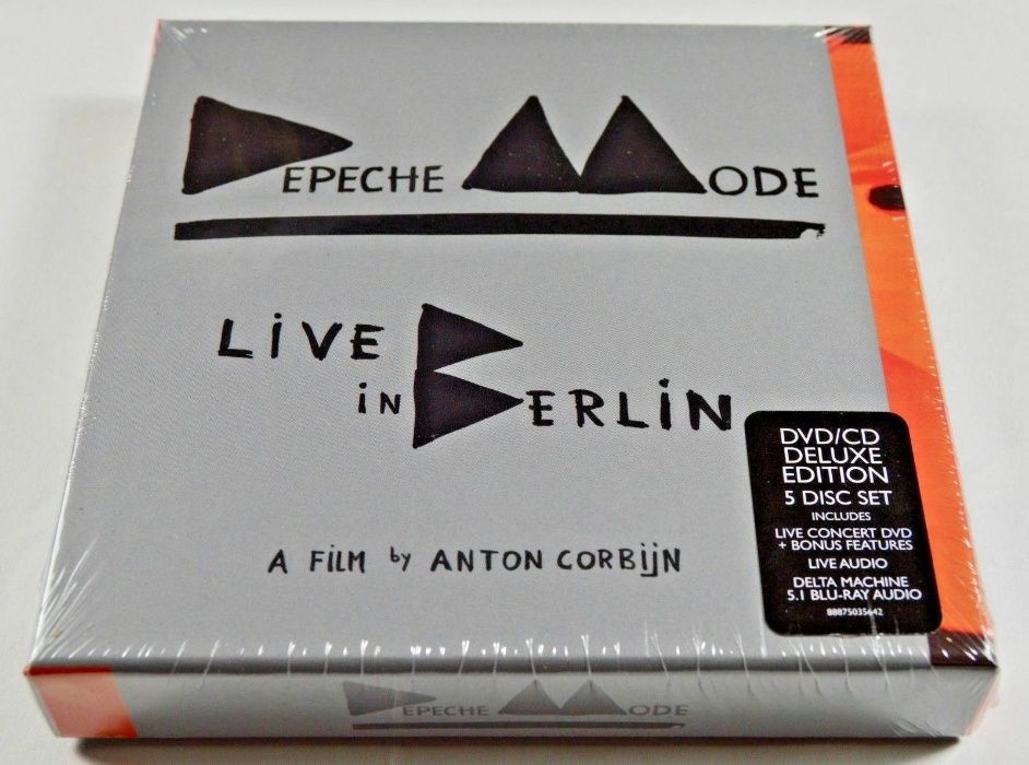 Новый в упаковке Depeche Mode Live in Berlin 2 CD\2 DVD\1 Blu-ray 2014