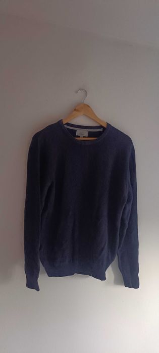 Sweter bawełniany z długim rękawem L