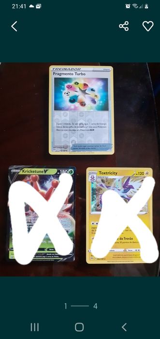 Cartas Pokémon oficiais em português