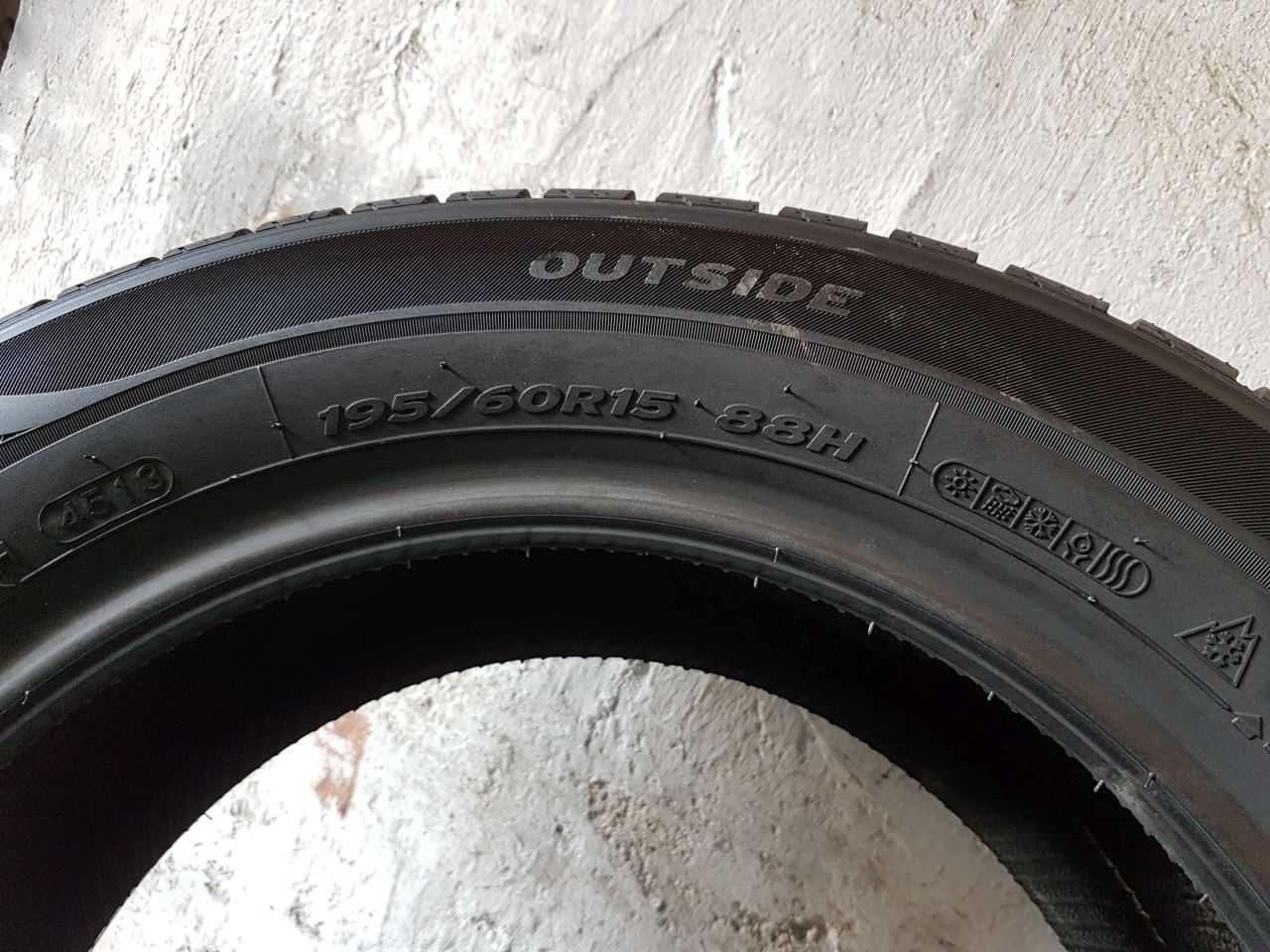 Opona Jak Nowa Demo całoroczna 195/60R15 8,4mm Hankook Optimo 4S
