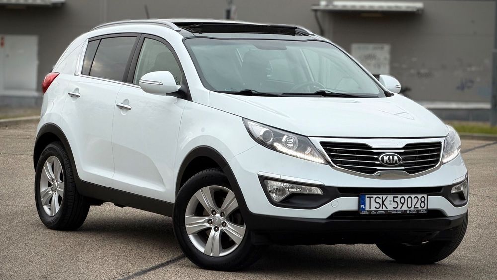 Kia Sportage III 2012r 1.6 Benzyna 135KM, Manual, Panorama, Kamera, Navi