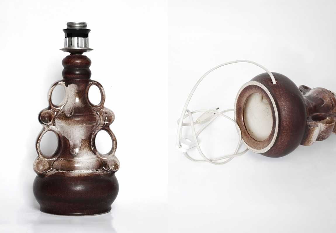 Lampy fat lava, lampa ceramiczna, boho, podłogowa, stołowa