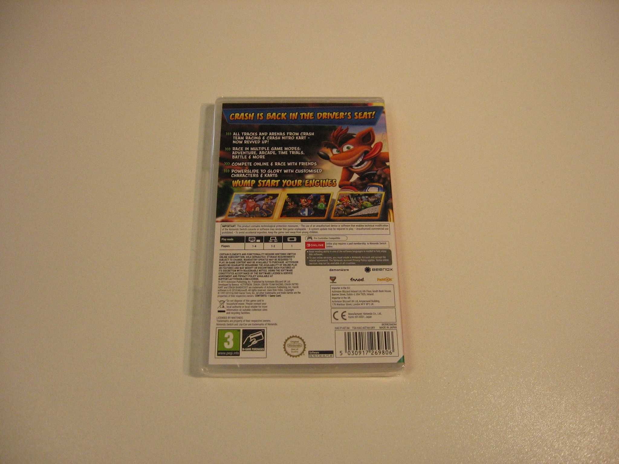 CTR Crash Team Racing Nitro Fueled - GRA Nintendo Switch - Opole 3112