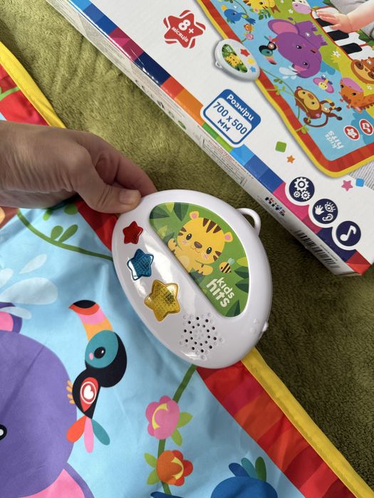 Новий музикальний коврик kids hits новый развивашка зоопарк музыкальны