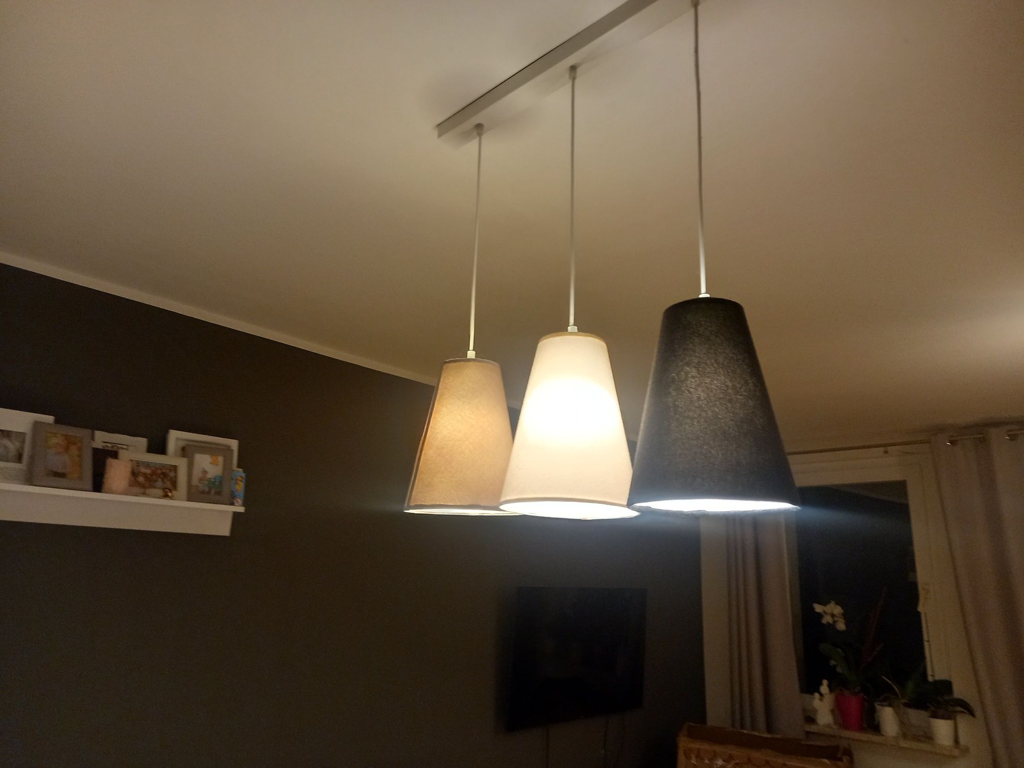 Lampy potrójne trzykolorowe