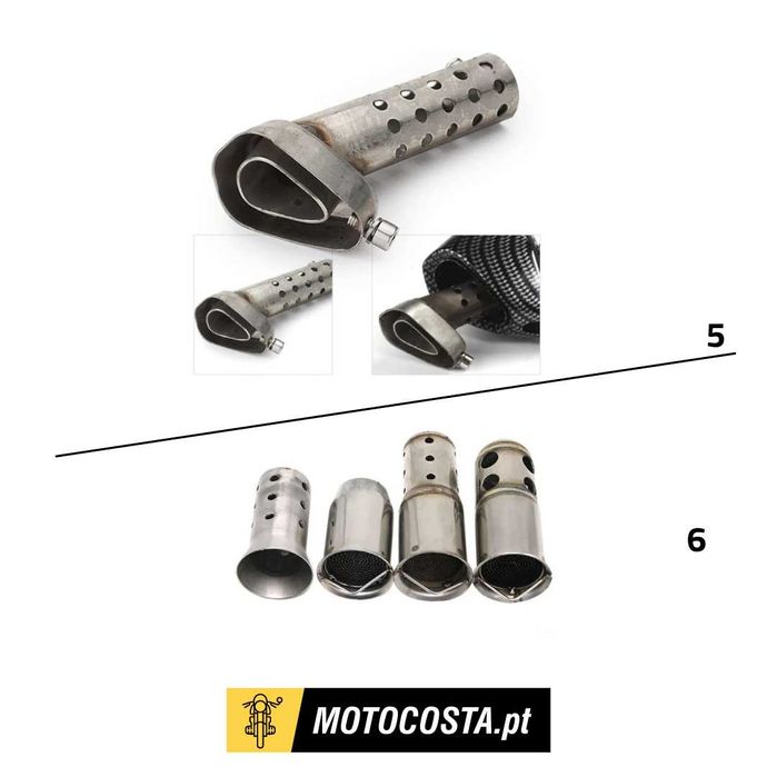 Escapes Moto - Silenciadores, Ponteiras e Acessórios - MOTOCOSTA