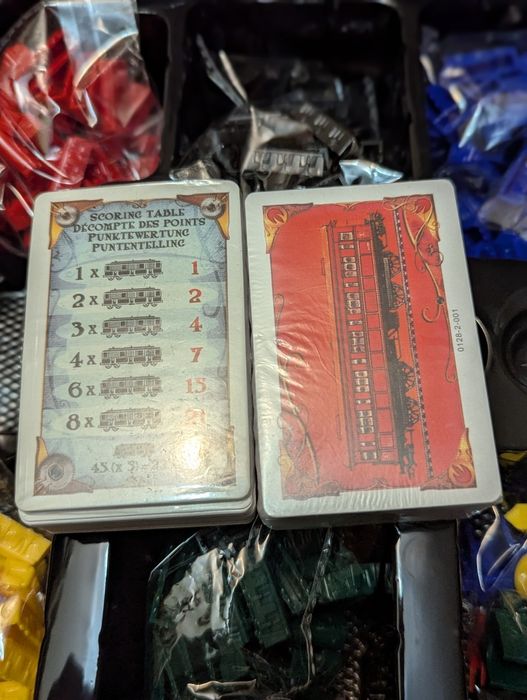 Нова настільна гра Ticket to ride Europe Квиток на поїзд Европа