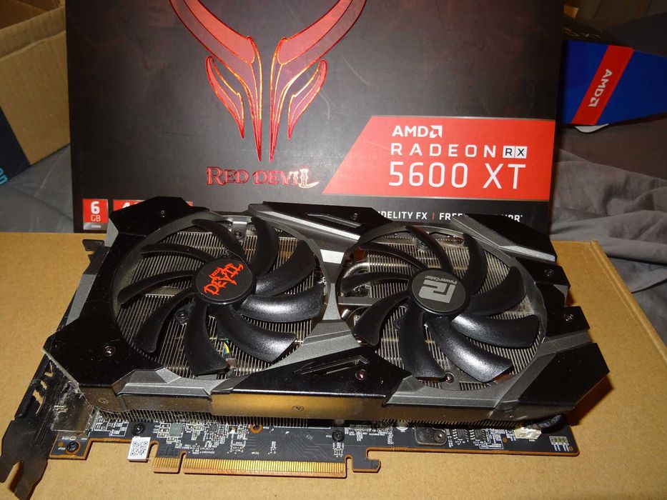 Placa gráfica PowerColor Red Devil Radeon™ RX 5600 XT 6GB GDDR6